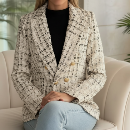 Blazer Doppiopetto Testurizzato