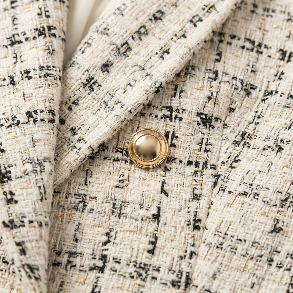 Blazer Doppiopetto Testurizzato