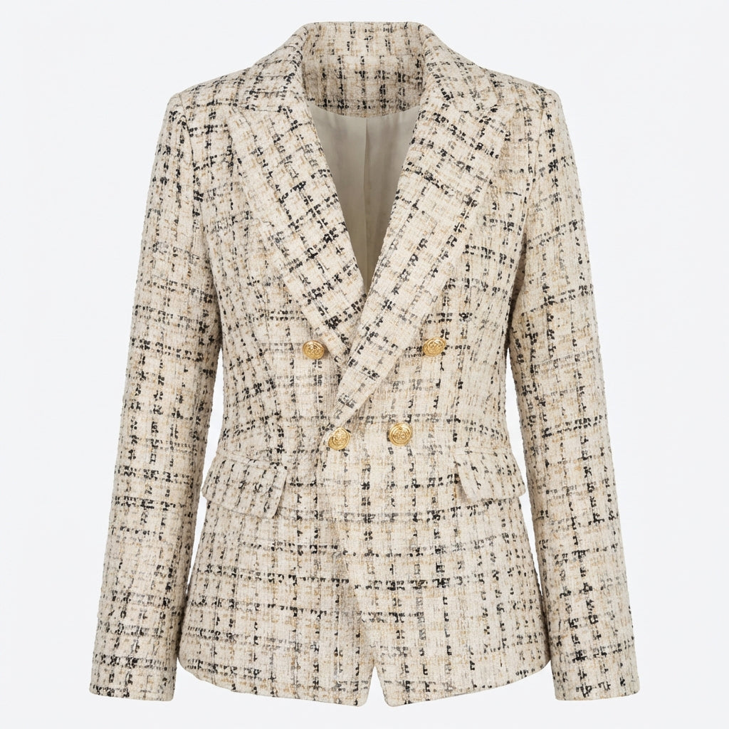 Blazer Doppiopetto Testurizzato