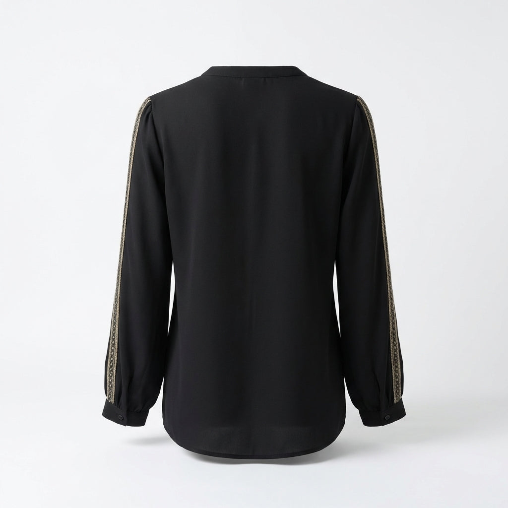 Blusa Elegante con Scollo a V