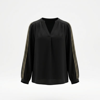 Blusa Elegante con Scollo a V