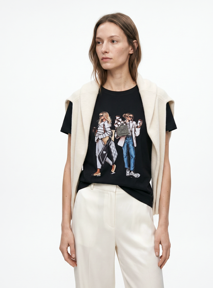 T-Shirt Grafica Fashion